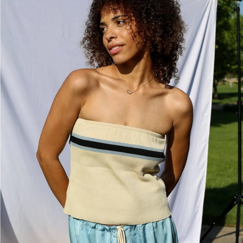 Donni. Knit Tube in Cream (Small)